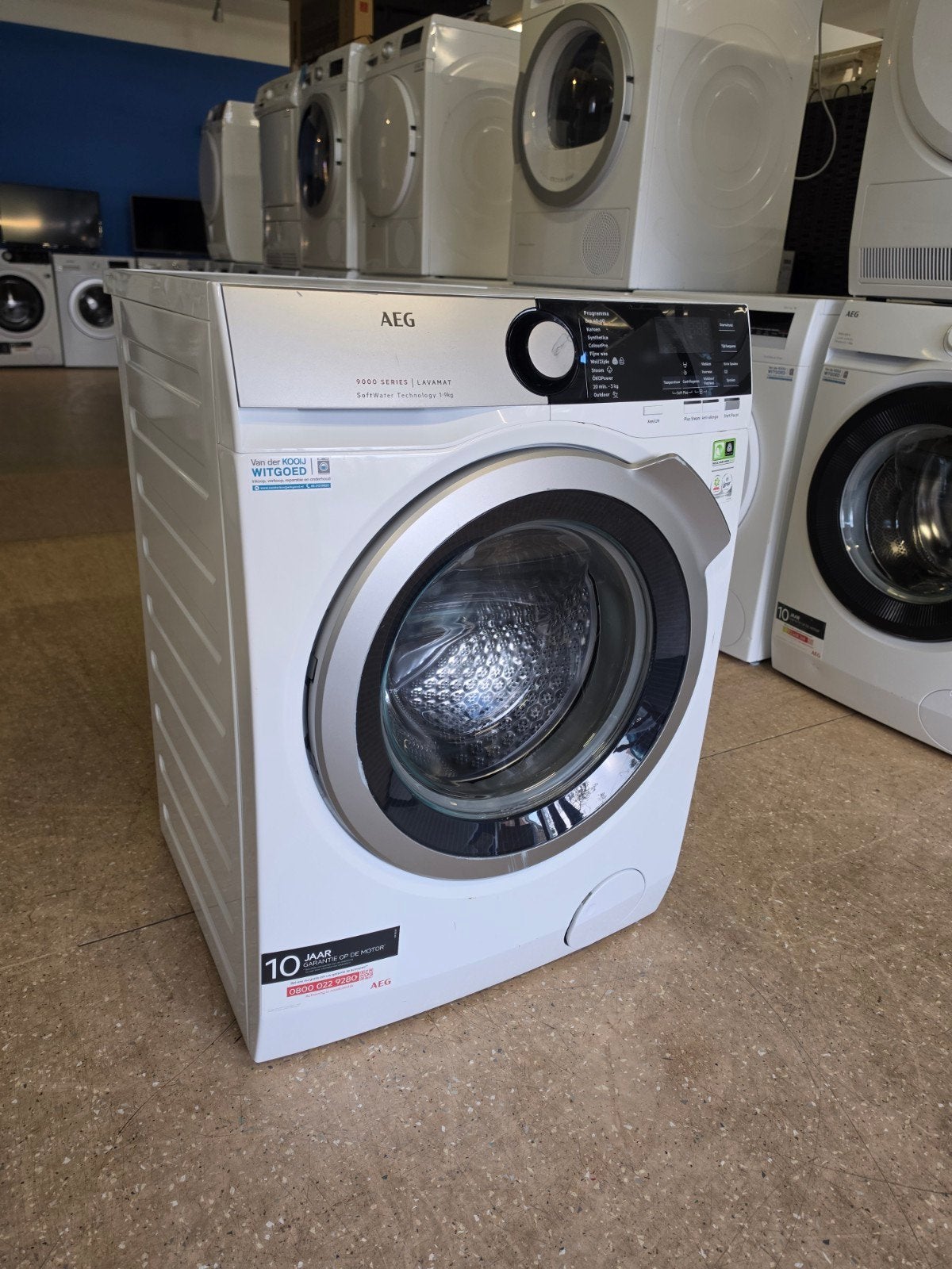 AEG 9000 Series wasmachine | 9 kilo | A+++ | Gratis thuis 🚚, AEG, Jirnsum, 1200 tot 1600 toeren, 8 tot 10 kg
