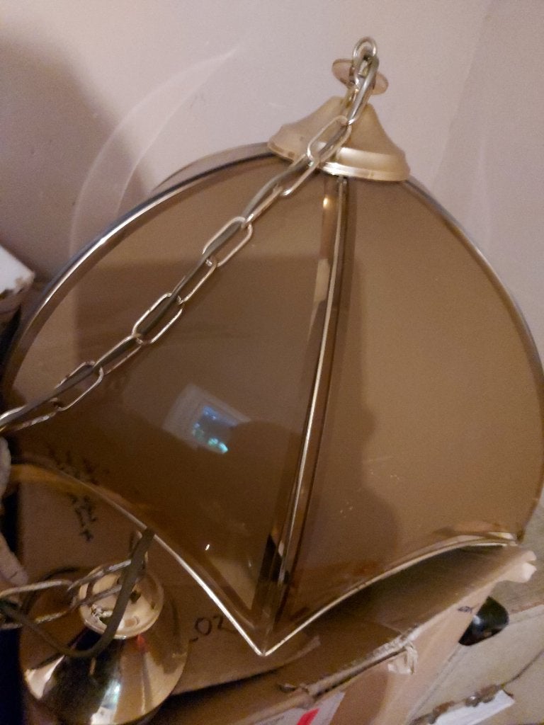 Lamp, Huis en Inrichting, Lampen | Hanglampen, Ophalen, Glas