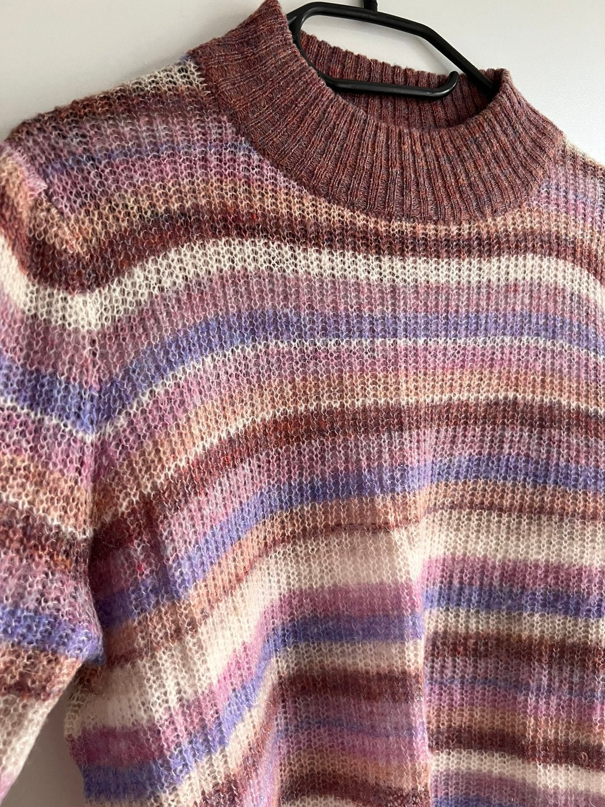 Maat M 🧶 Numph trui cos wollen trui wol gestreepte trui, Ophalen of Verzenden, Zo goed als nieuw, Maat 38/40 (M), Beige