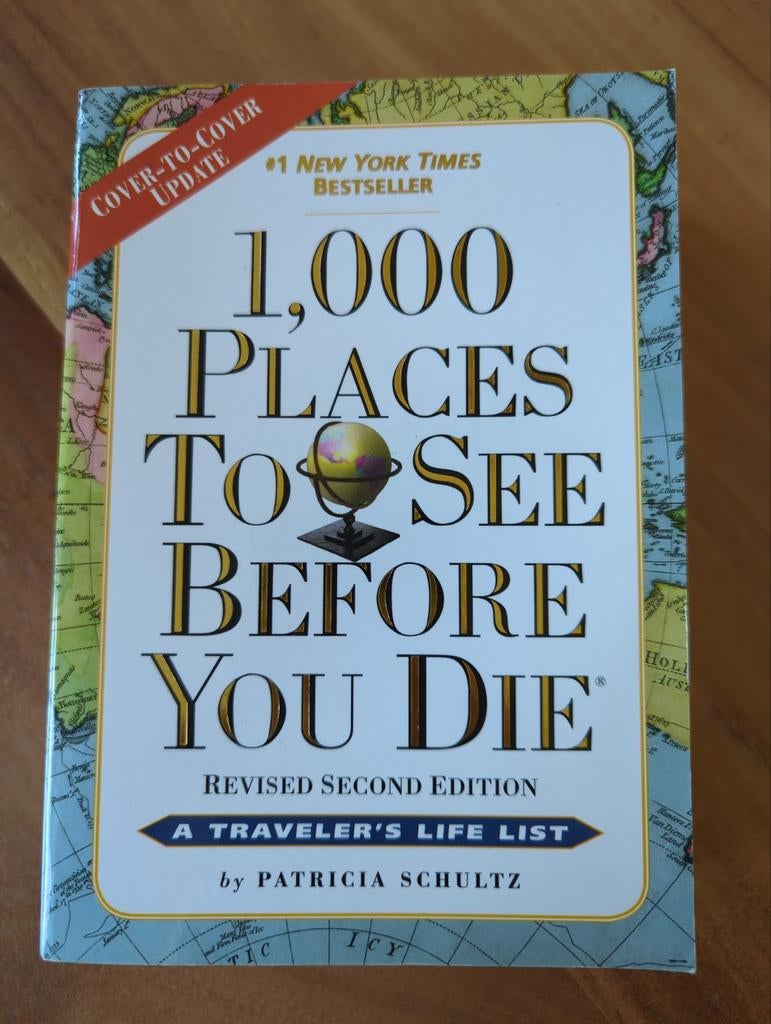1,000 Places To See Before You Die - Reisgids, Overige merken, Europa, Zo goed als nieuw, Reisgids of -boek