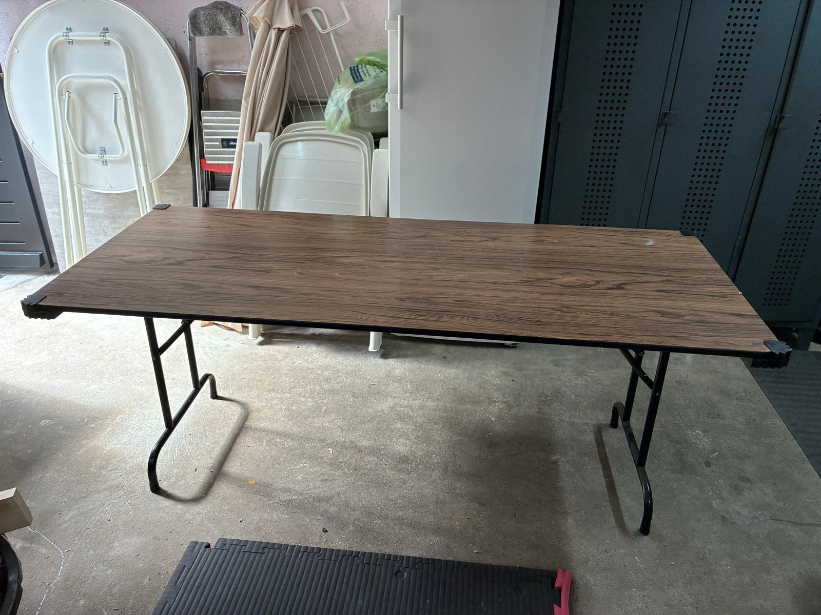 Inklapbare buffettafel 184x75 cm met hoes