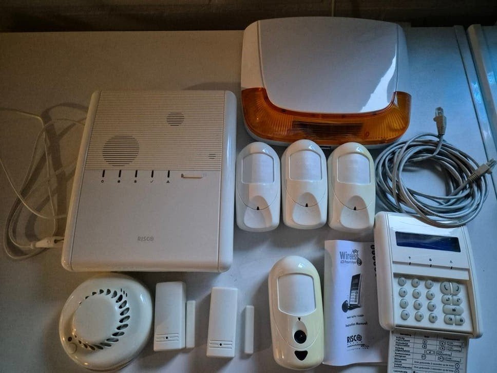 RISCO Agility 3 Draadloos Alarmsysteem + PIR Camera + Sirene, Ophalen, Compleet systeem, Draadloos, Beweging