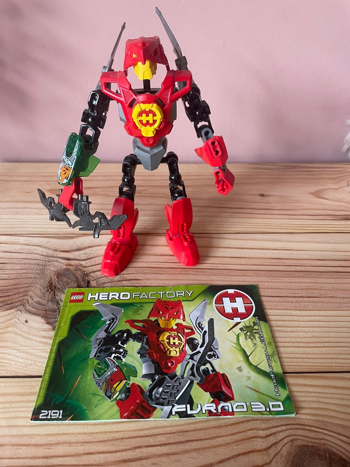 Lego hero factory 2191, Kinderen en Baby's, Overige thema's, Lego, Ophalen of Verzenden, Zo goed als nieuw