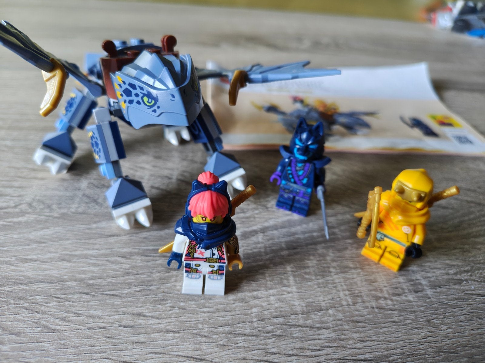 Lego Ninjago 71810 Riyu de Babydraak met Arin en Sora, Compleet, Gebruikt, Lego, Ophalen of Verzenden