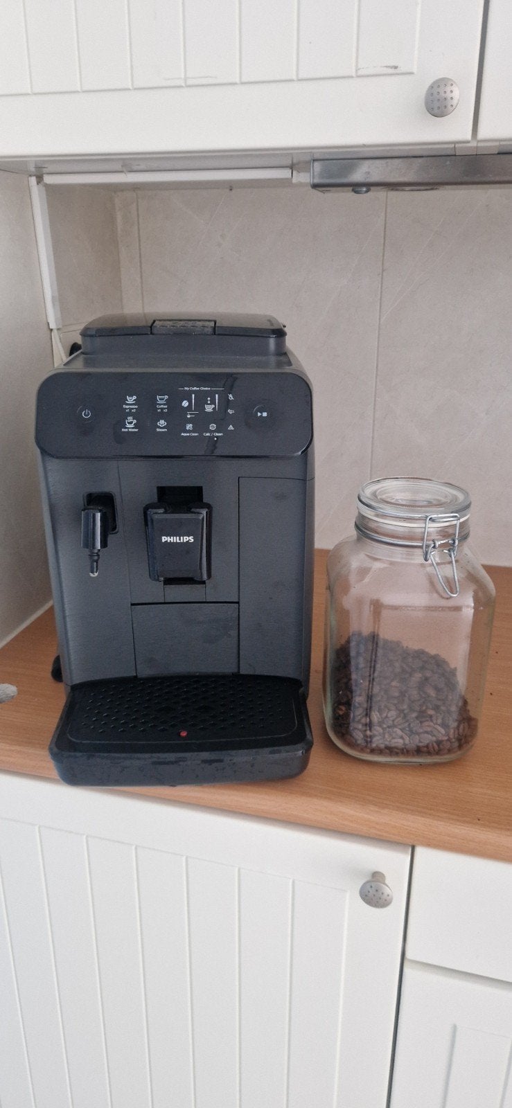 philips koffiezet aparaat met bonen, Ophalen, Koffiemachine