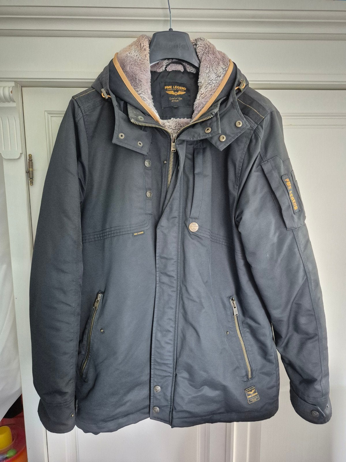 zgan PME Legend winterjas XXL, Kleding | Heren, Zwart, Overige maten, Ophalen of Verzenden, Zo goed als nieuw