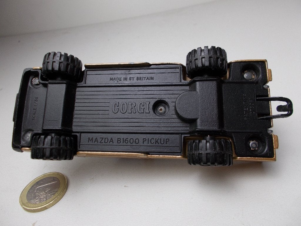 1978 CORGI TOYS 264 MAZDA B1600 PICKUP THE INCREDIBLE HULK, Ophalen of Verzenden, Gebruikt, Auto, Corgi