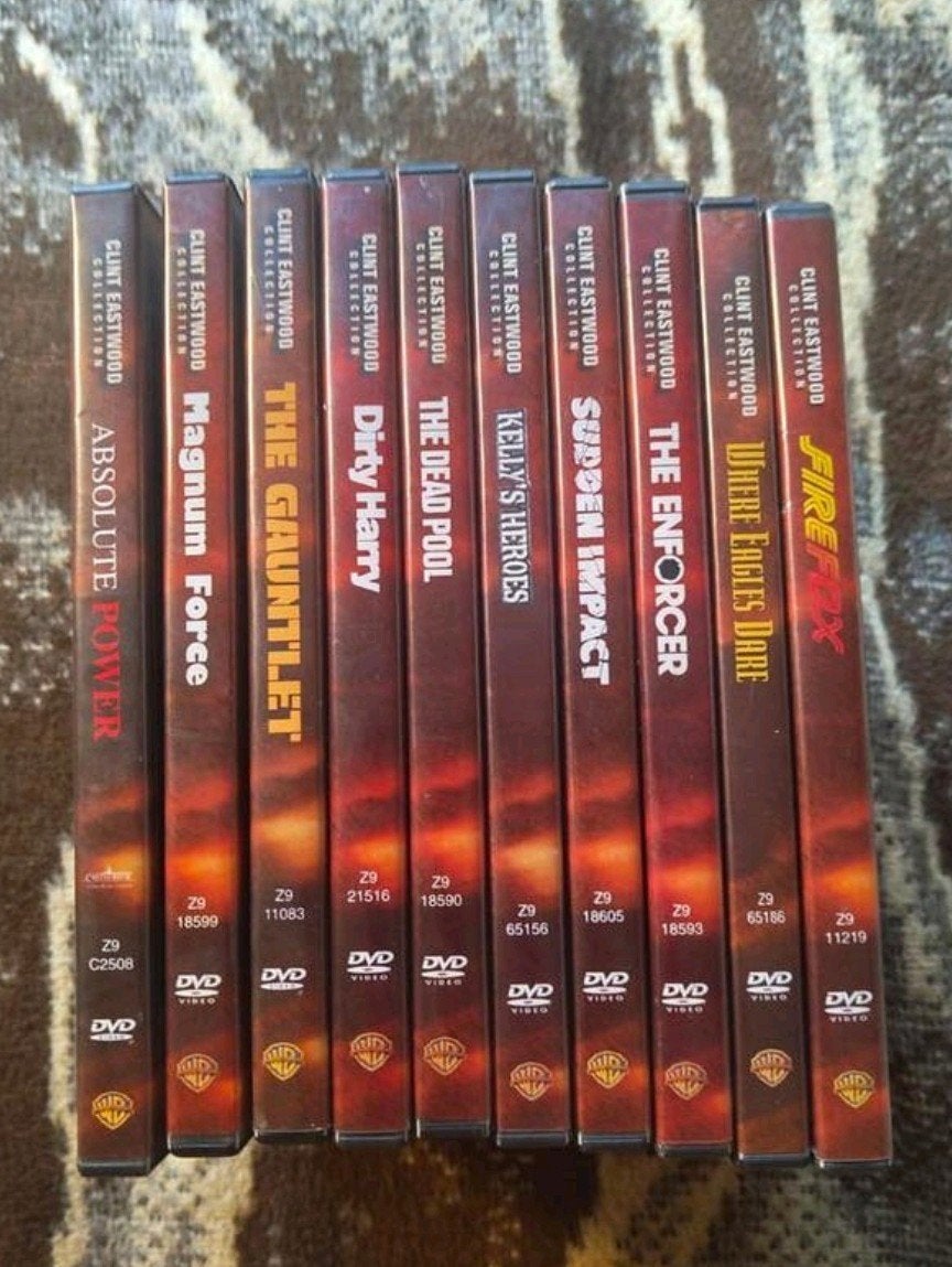 Clint Eastwood collection (10 films ), Cd's en Dvd's, Vanaf 12 jaar, Ophalen of Verzenden, Zo goed als nieuw, Actie en Avontuur
