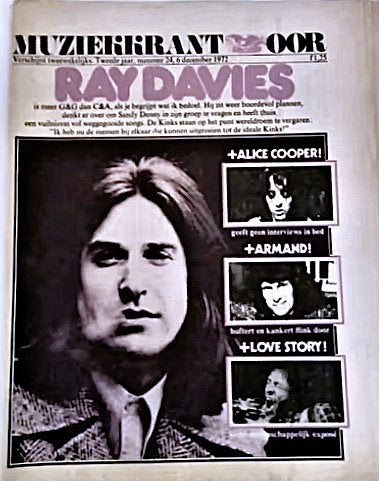 Muziekkrant OOR #24 (1972) - Ray Davies (The Kinks), Boeken, Ophalen of Verzenden, Gelezen, Muziek, Film of Tv