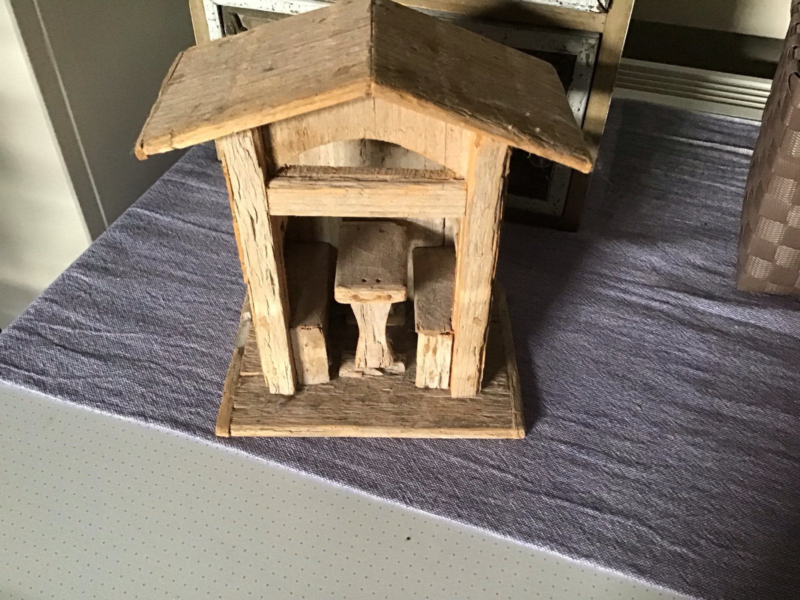 Leuk klein prieeltje handgemaakt, Ophalen of Verzenden, Zo goed als nieuw