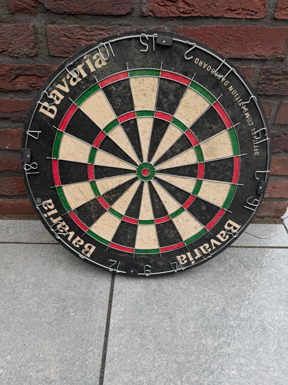 Dartbord, Ophalen, Zo goed als nieuw, Rond, Minder dan 30 cm