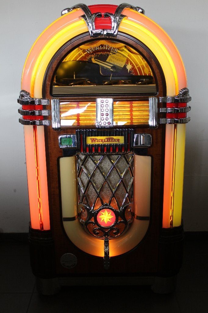 Super veiling van speelautomaten bij KOOL BV te Kalmthout(B), Verzamelen, Ophalen of Verzenden, Gebruikt, 1950 tot 1960, Wurlitzer