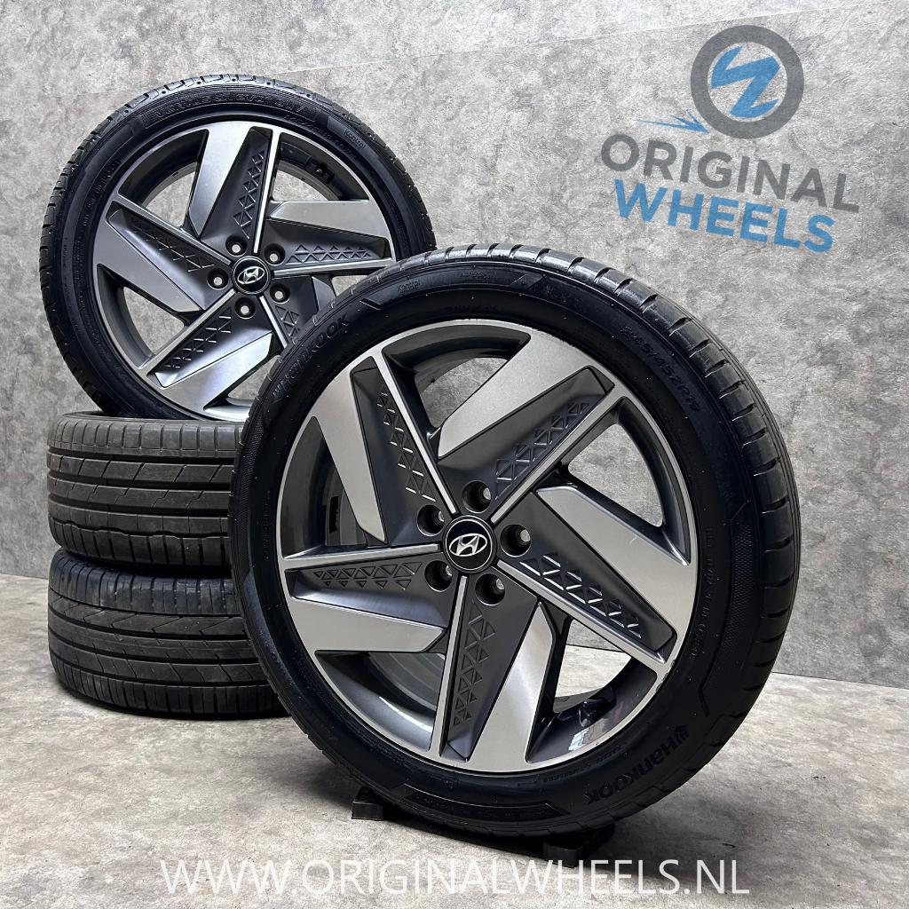 19 inch originele velgen + zomerbanden Hyundai Kona, Auto-onderdelen, Banden en Velgen, 19 inch, Banden en Velgen, Ophalen of Verzenden