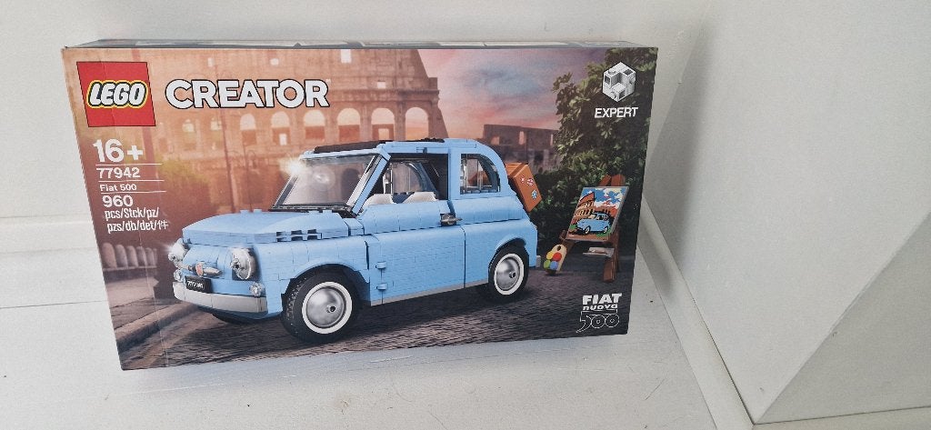 77942 Lego Creator Fiat 500 Blauw!, Lego, Nieuw, Ophalen of Verzenden, Compleet