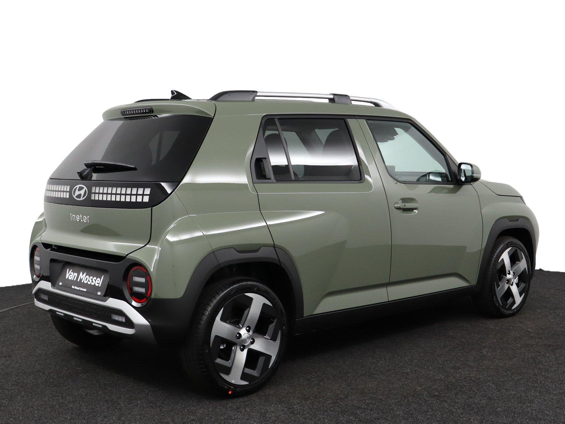 Hyundai INSTER Pulse Advanced 42 kWh | Uit Voorraad Leverbaa, Stof, 1280 kg, Zwart, Overige kleuren
