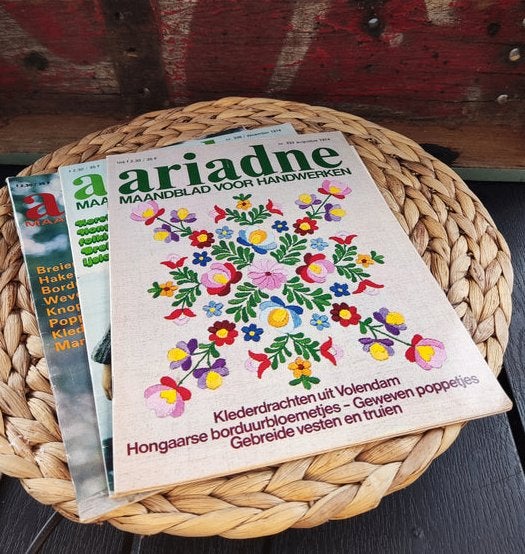 patronen uit Ariadne 1955 - 1995, Ophalen, Nieuw, Breien of Haken, Patroon of Boek