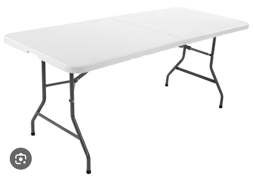 Te huur 10 buffet tafels inklapbaar, Ophalen, Gebruikt, Overige