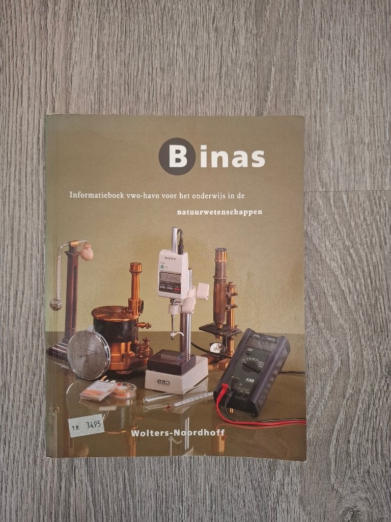 Binas, Gelezen, Ophalen of Verzenden, Wolters Noordhoff, Overige onderwerpen