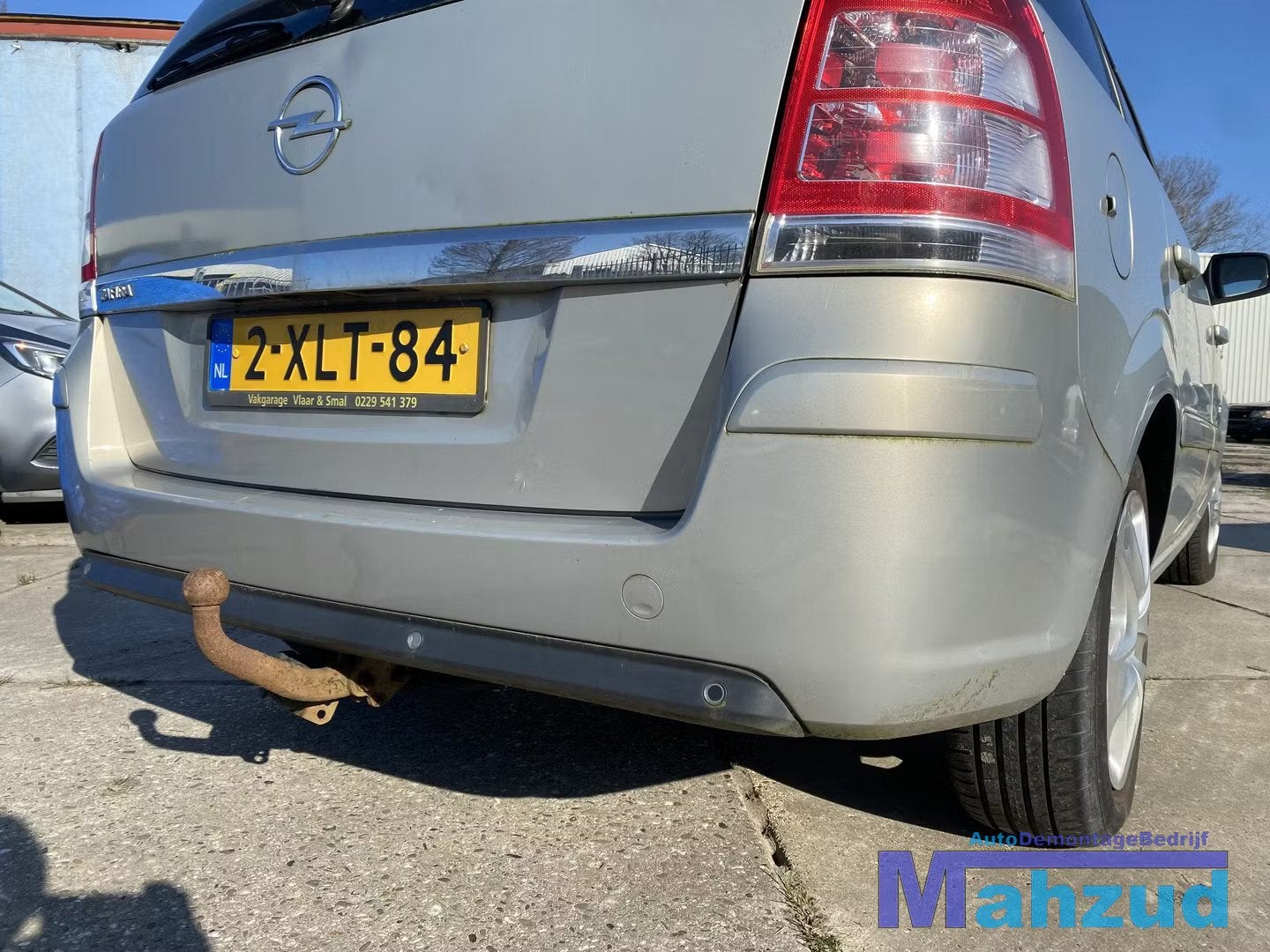 OPEL ZAFIRA B Z167 Beige achterbumper bumper achter 2005-201, Gebruikt, Opel Automobile GmbH, Ophalen of Verzenden, Kontakt@opel-infoservice.de