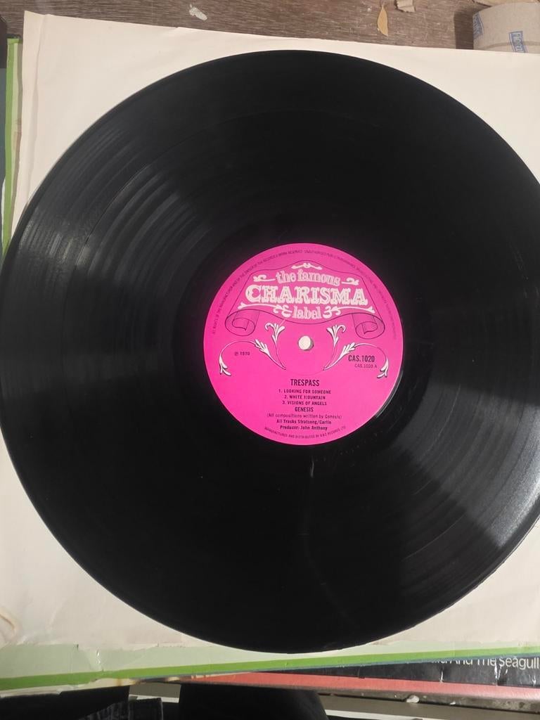 Genesis - Trespass (1970) LP - Charisma CAS 1020, Originele persing, Ophalen, Gebruikt, 12 inch