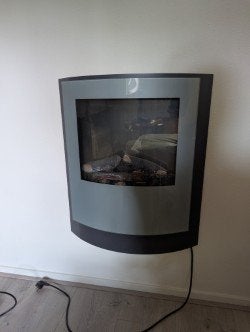 faber electrische haard, Ophalen, Zo goed als nieuw, Vrijstaande haard, Elektrische haard