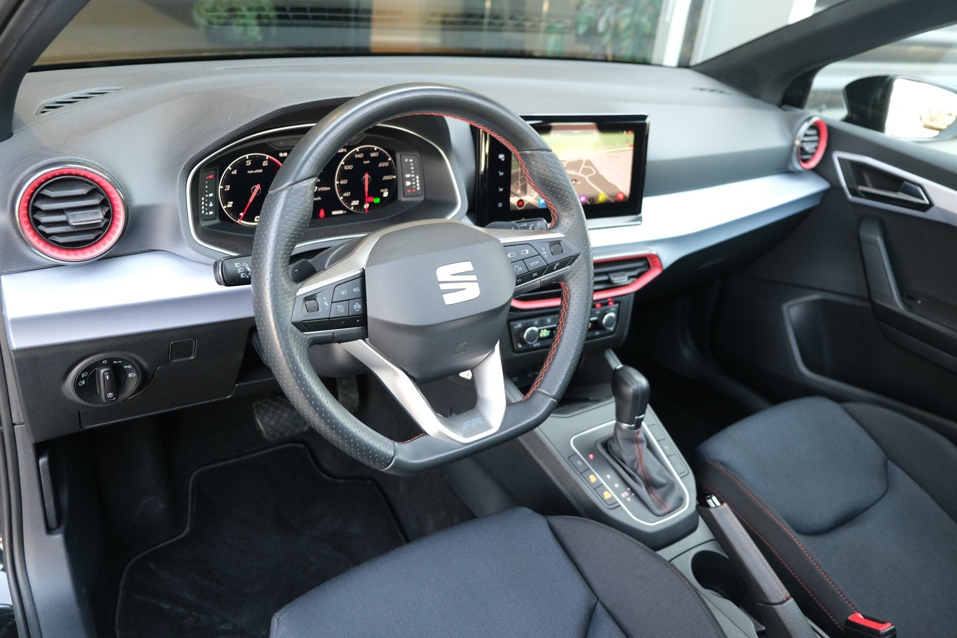 Seat Ibiza 1.0 EcoTSI FR 110PK DSG Facelift Pano Led Virtual, Auto's, Seat, Stof, Gebruikt, 580 kg, Origineel Nederlands