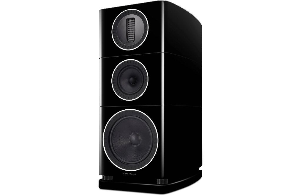 Wharfedale Elysian 2 Pianolak Zwart, Zo goed als nieuw, 120 watt of meer, Front, Rear of Stereo speakers, Ophalen