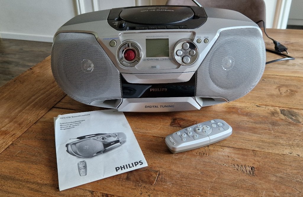 Philips MP3-CD Soundmachine, Ophalen of Verzenden, Zo goed als nieuw, Overige typen