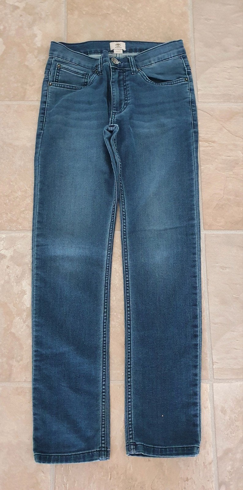 Timberland Slim Fit Jeans - Maat 162/S, Broek, Timberland, Ophalen of Verzenden, Zo goed als nieuw