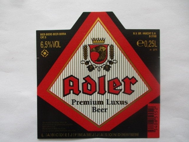 bieretiket Belgie 16-8 (18D) haacht, Verzamelen, Biermerken, Ophalen of Verzenden, Nieuw, Overige typen, Overige merken