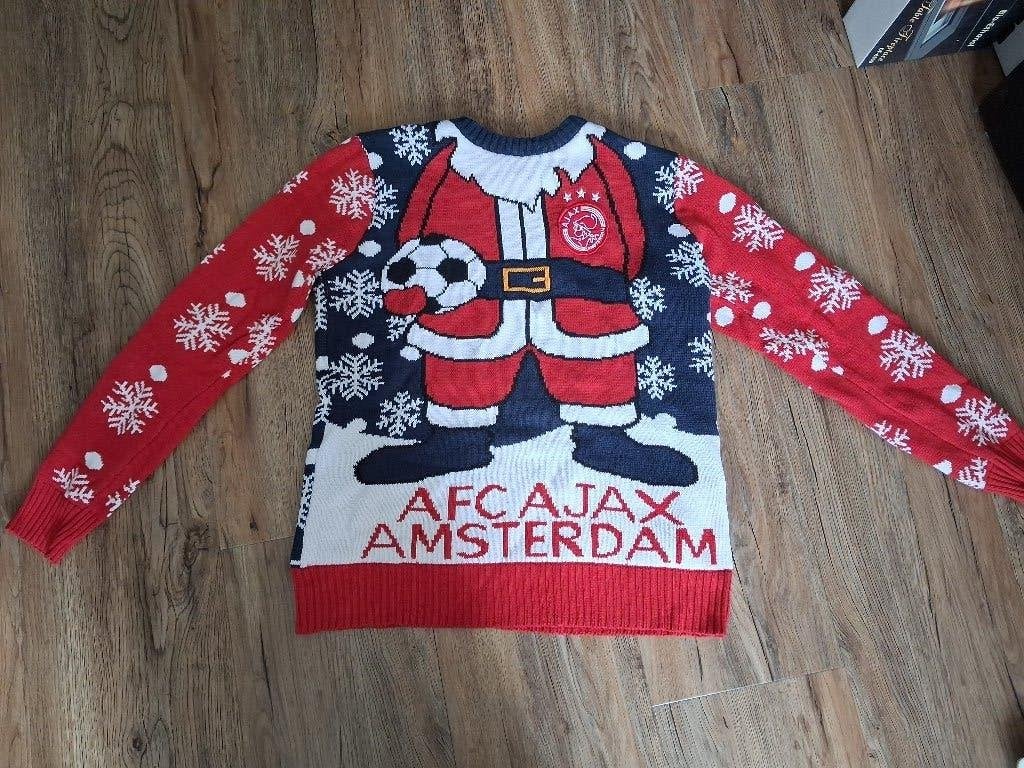 ajax kersttrui maat M, Ophalen of Verzenden, Zo goed als nieuw, Ajax, Meerkleurig