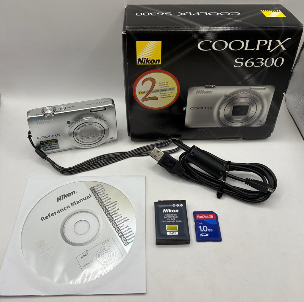 Nikon coolpix S6300 - compact camera, Audio, Tv en Foto, Fotocamera's Digitaal, Ophalen of Verzenden, Zo goed als nieuw, Nikon