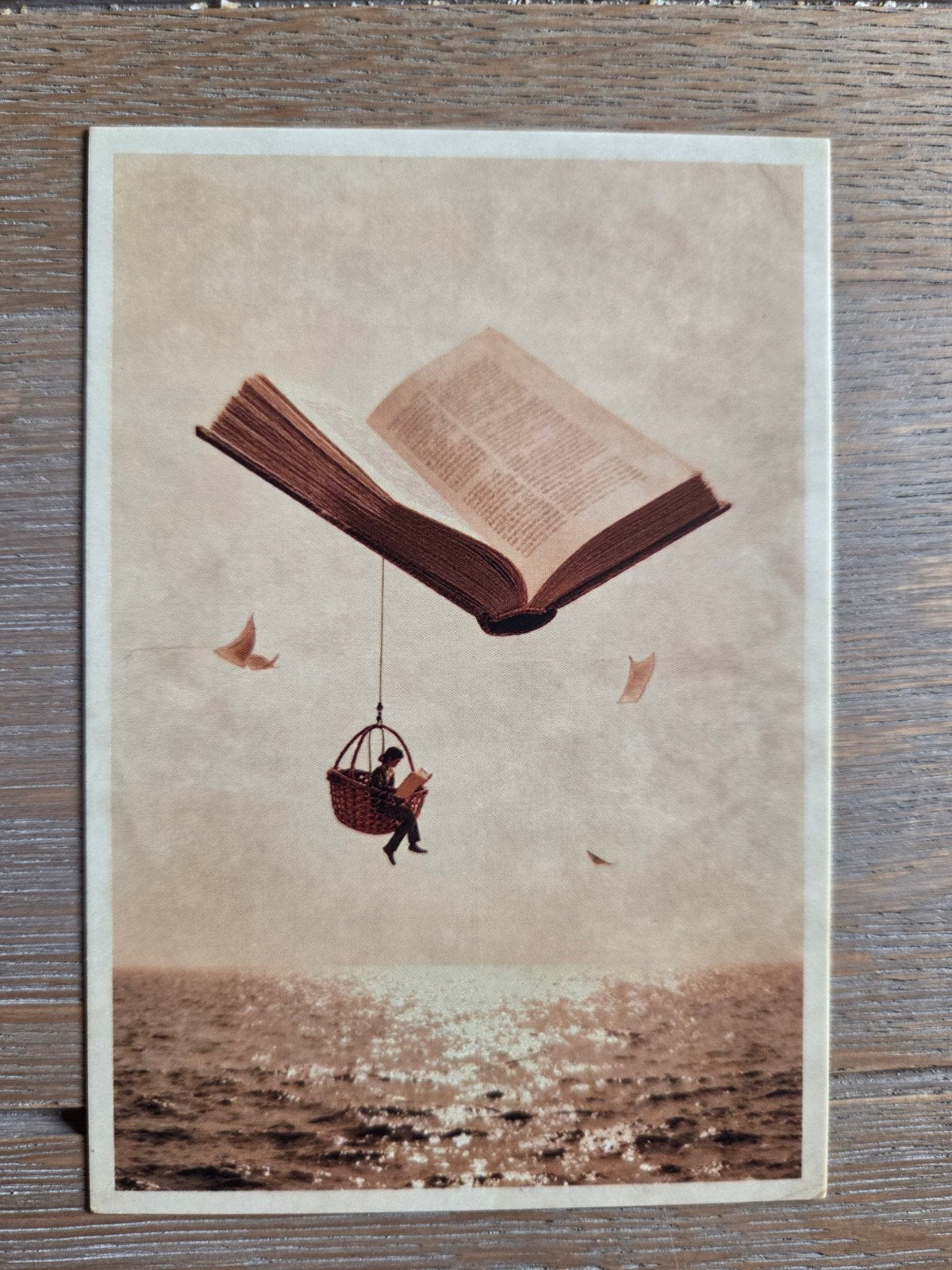 LUCHTBALLON BOEK, Ophalen