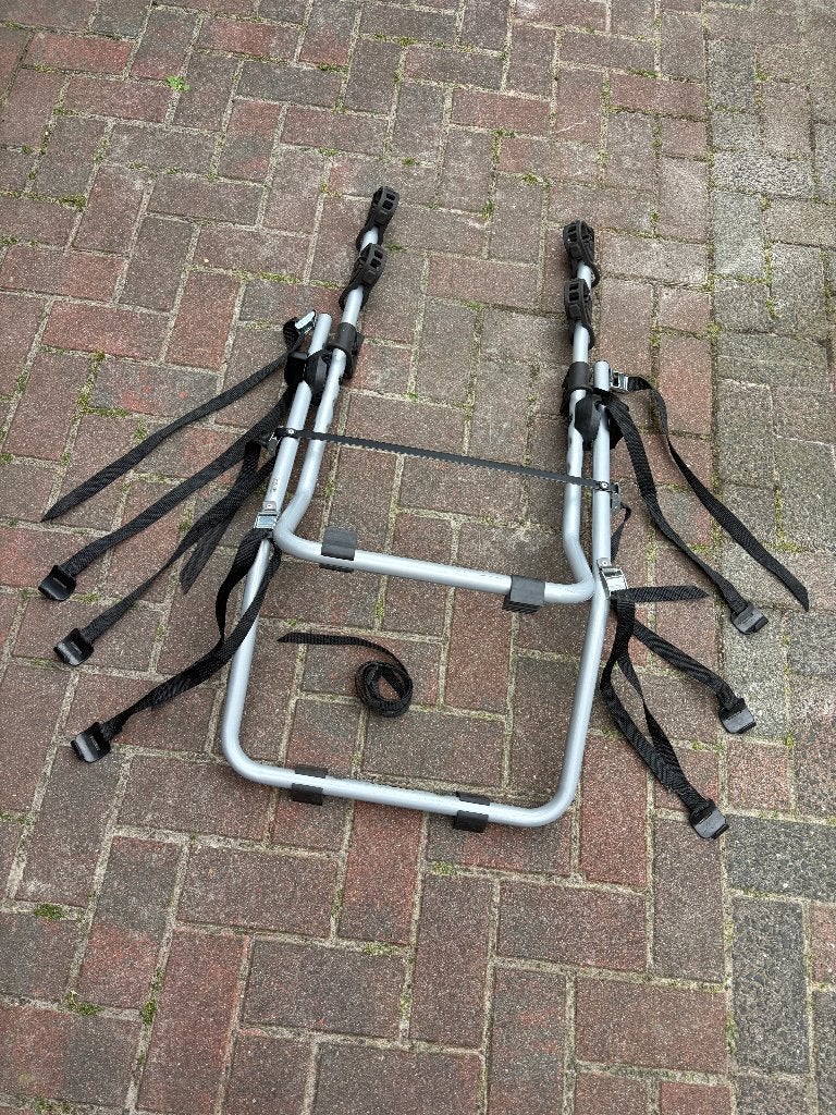 Thule clip on fietsdrager achterklep, Auto diversen, Fietsendragers, Ophalen of Verzenden, 2 fietsen, Zo goed als nieuw, Achterklepdrager