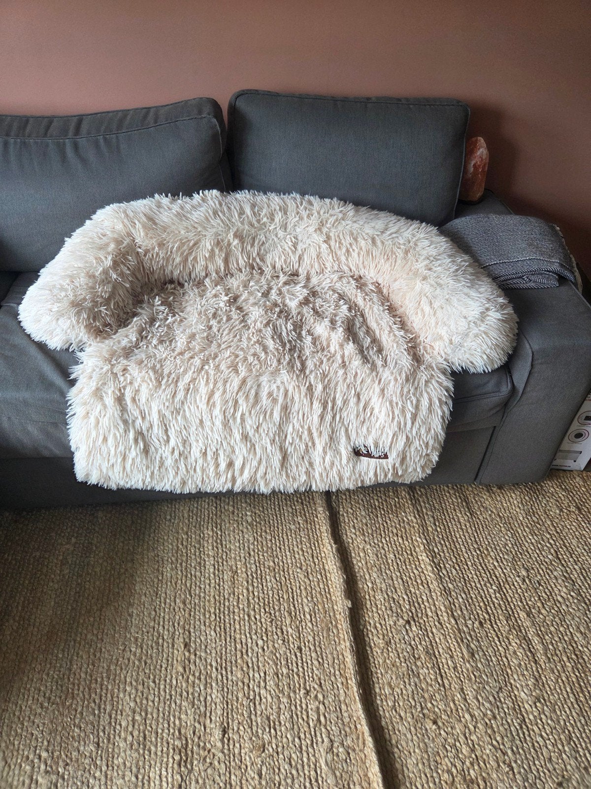 Captain Pups beige/Crème fluffy bankkleed, Ophalen of Verzenden, Zo goed als nieuw, Overige