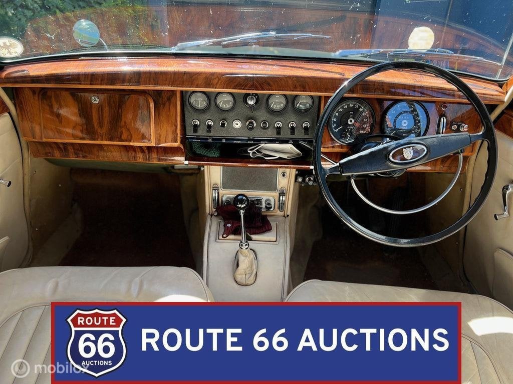 Jaguar MK2 | 1967 | Route 66 Auctions, Auto's, Oldtimers, Overige carrosserieën, Zwart, Bedrijf, Handgeschakeld