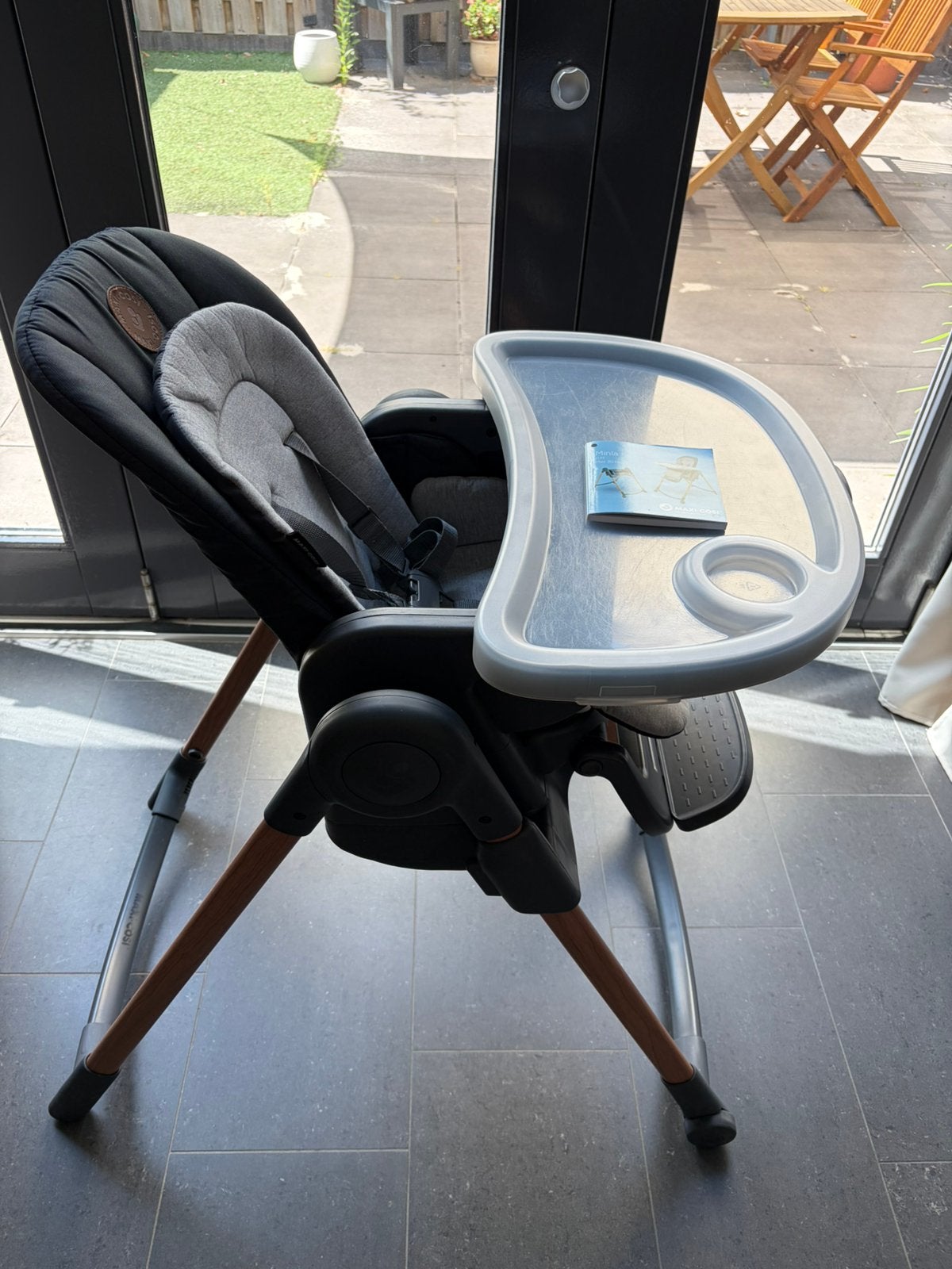 Maxi Cosi Minla eettafel stoel, Kinderen en Baby's, Kinderstoelen, Ophalen, Gebruikt, Overige typen, Gordel(s)
