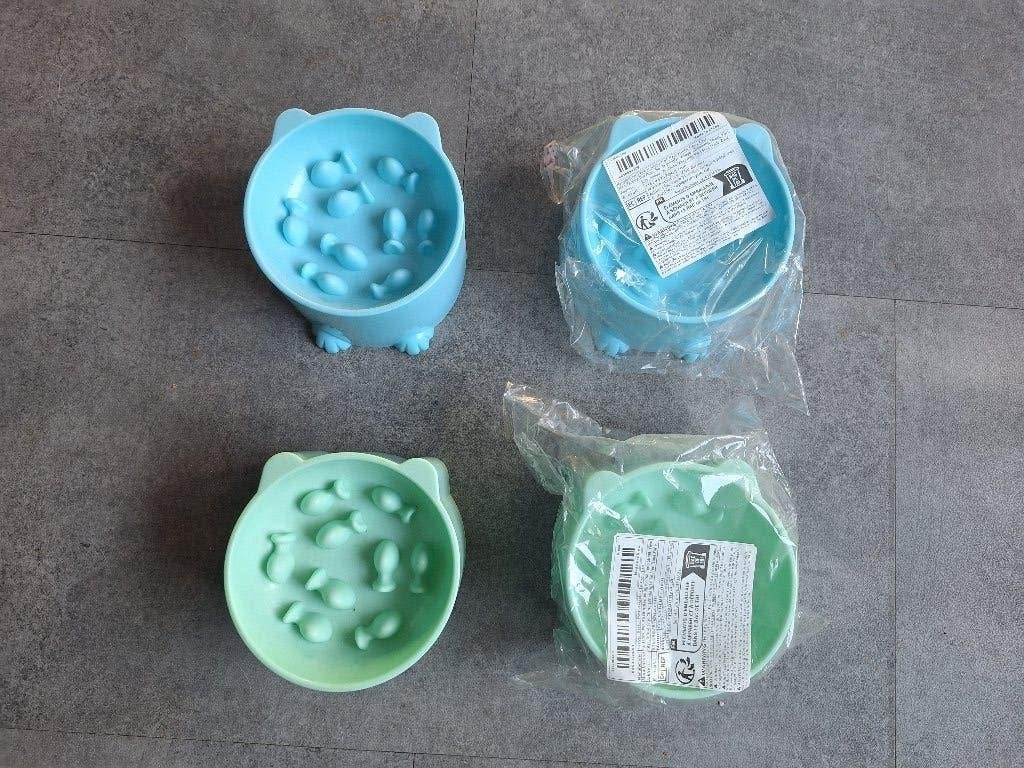 4 plastic anti schrokbakken voor katten, Dieren en Toebehoren, Ophalen, Anti-schrok, Zo goed als nieuw