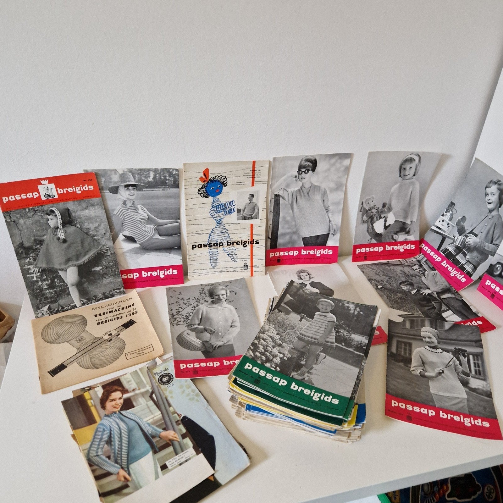 60 Passap breigidsen breigids breien fifties vintage magazin, Kolibrivintagehal@gmail.com, Aaldertgeertsstraat 43 Olst, Kolibri vintage