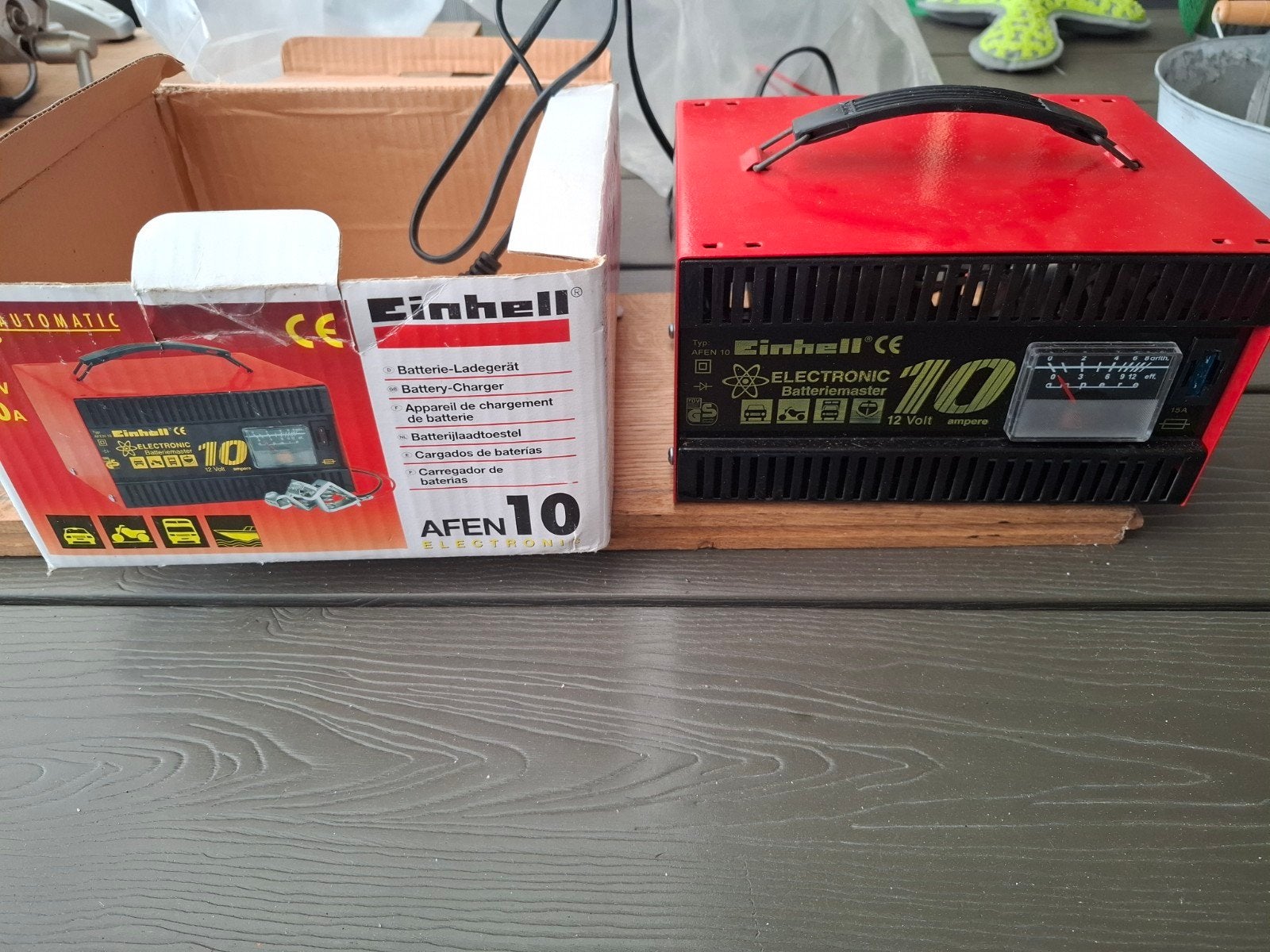Einhell Electronic Batteriemaster 10 - 12 Volt Acculader, Auto-onderdelen, Gebruikt, Universele onderdelen