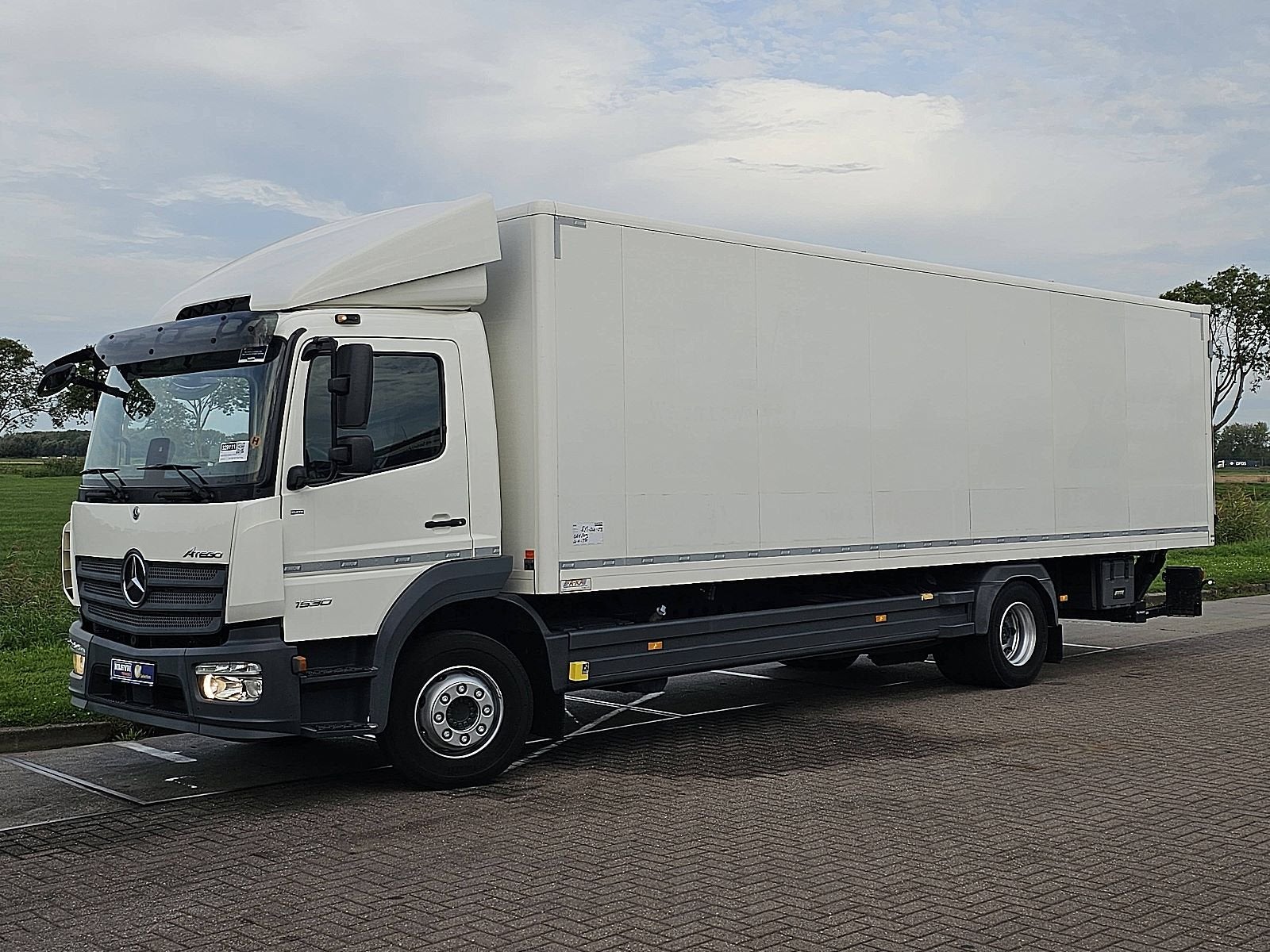 MERCEDES-BENZ ATEGO 1530 lift airco 7.2t payl, Automaat, Euro 6, Wit, Mercedes-Benz
