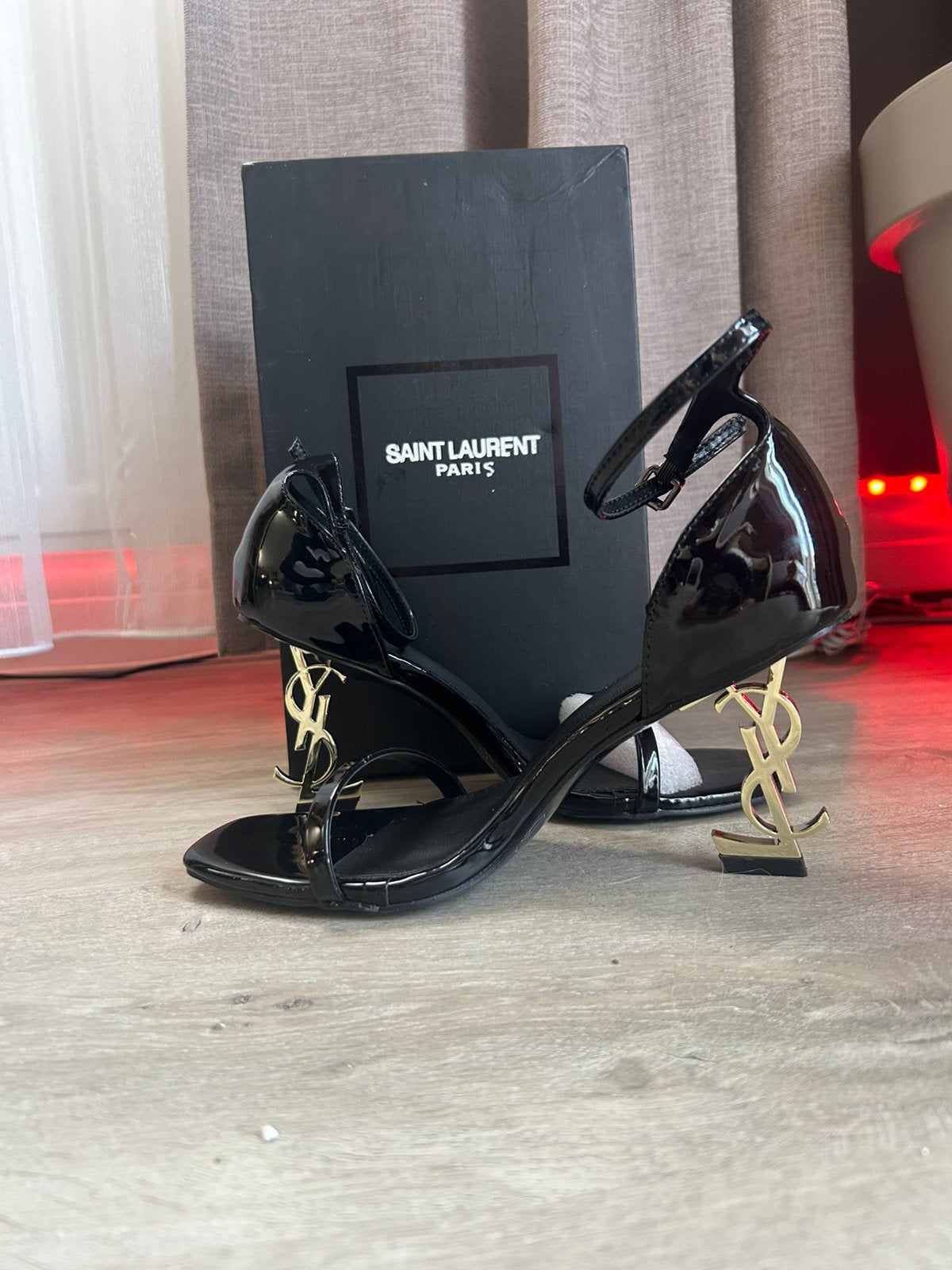 Yves saint lauren hakken heels maat 39, Zwart, Nieuw, Ophalen of Verzenden, Schoenen met hoge hakken