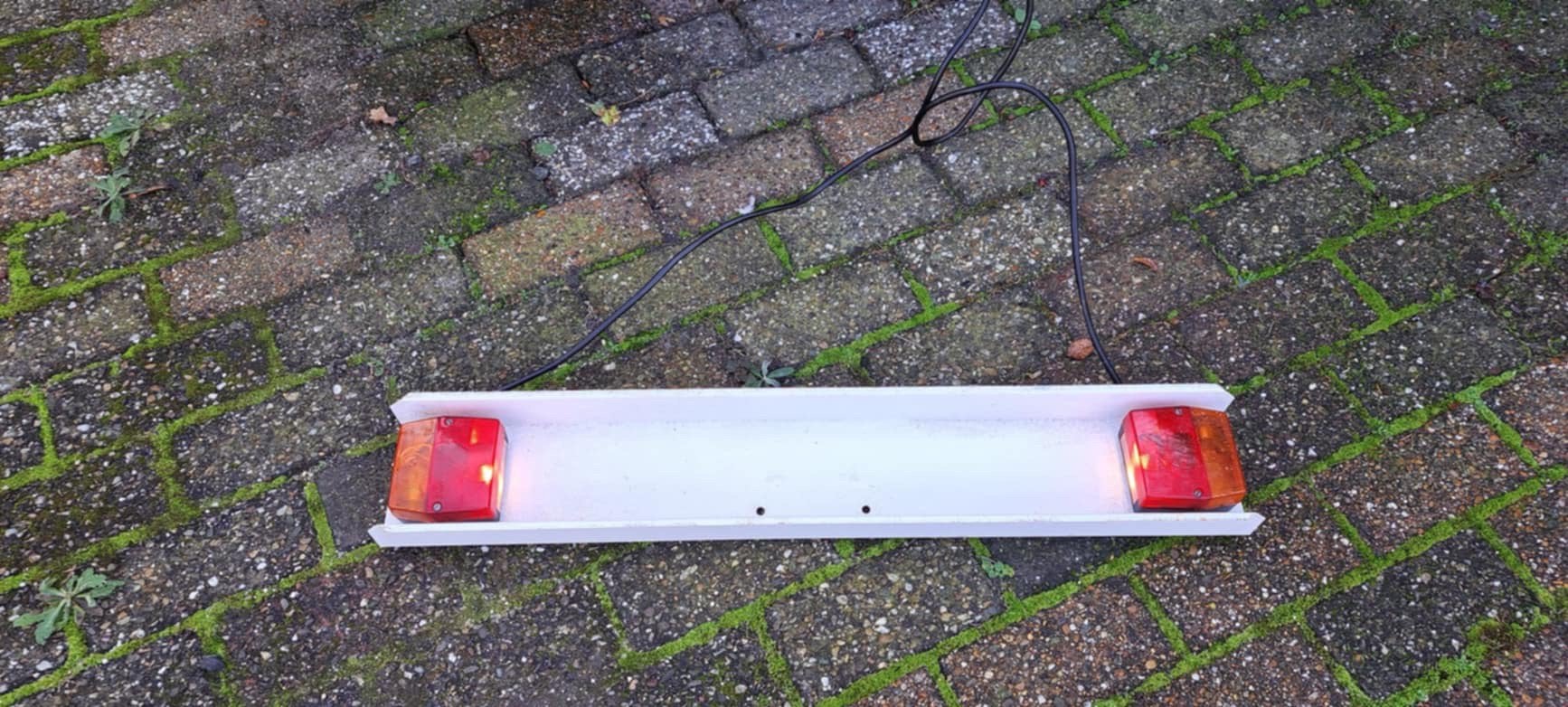 Te koop trailer lichtbak, Ophalen of Verzenden, Gebruikt