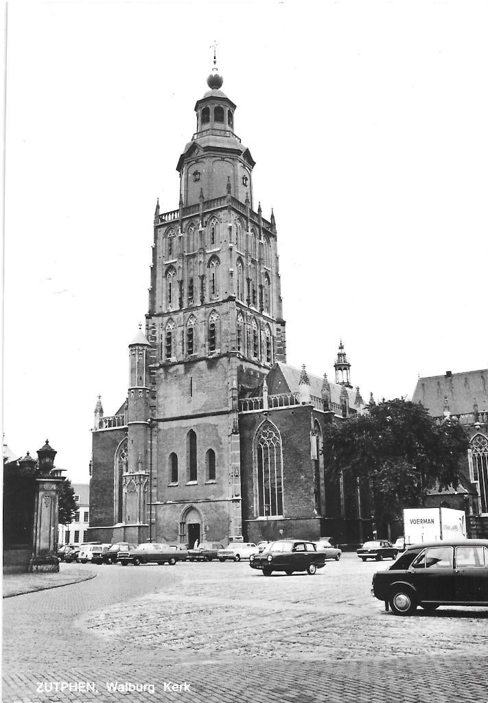 AK Zutphen - Walburg Kerk, Verzenden, 1960 tot 1980, Ongelopen, Gelderland