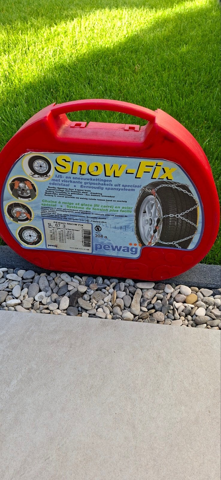 Pewag Snow-Fix SL 67 sneeuwkettingen -  zo goed als nieuw in, Auto diversen, Ophalen of Verzenden, Nieuw