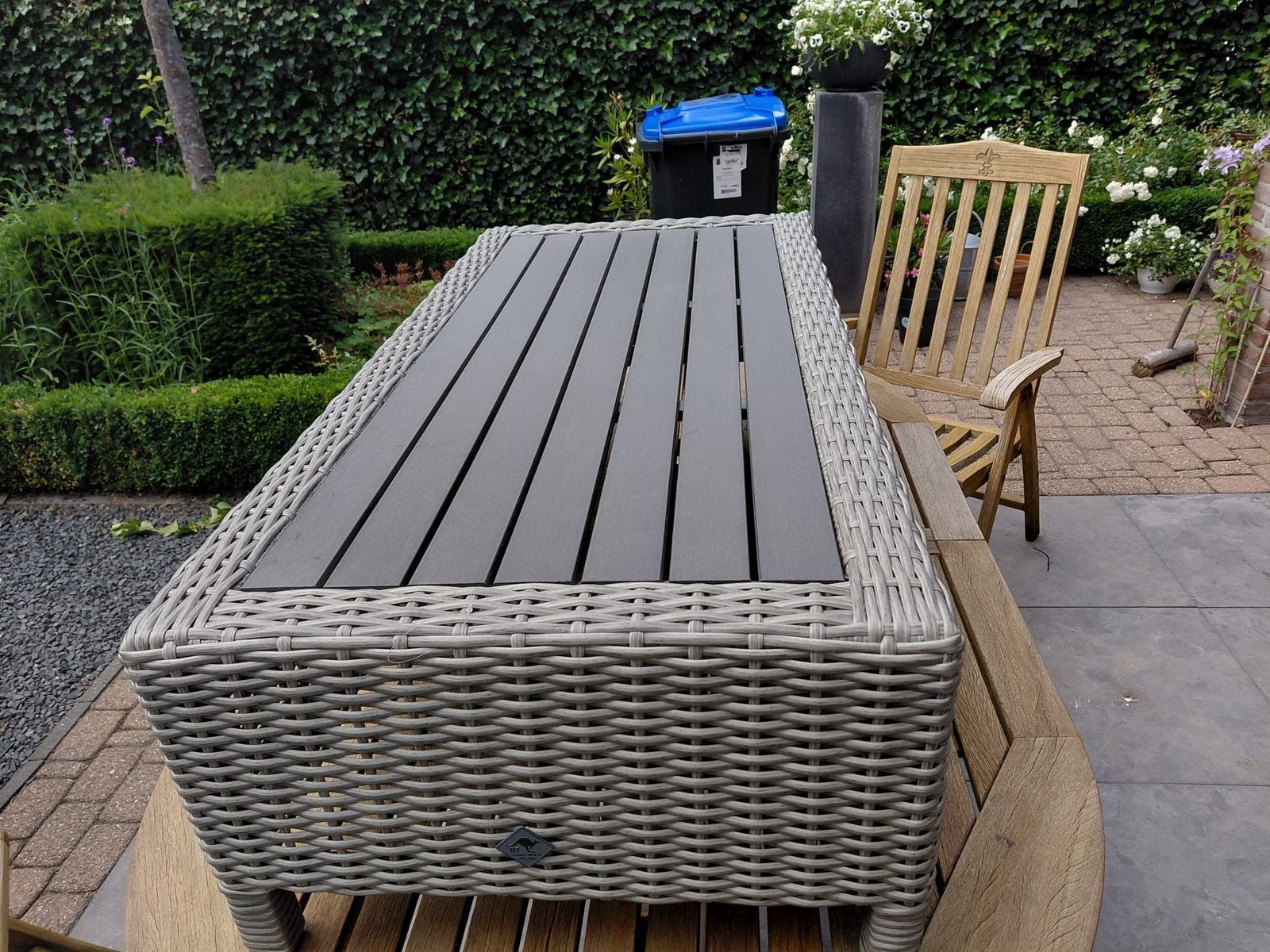 Tuin lounge tafel, Ophalen, Nieuw, Rechthoekig, Kunststof