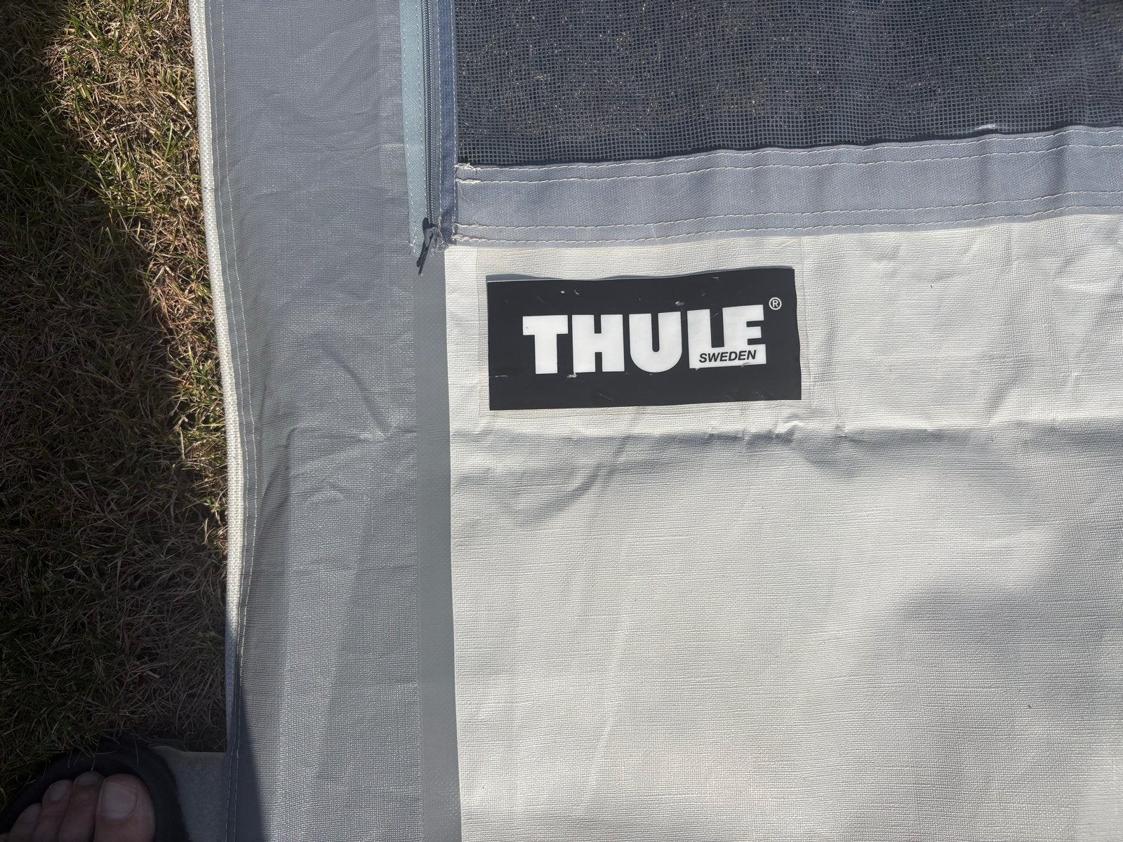 Thule Safari Residence G2 voortent - Zo goed als nieuw, Ophalen, Zo goed als nieuw, Polyester, Thule
