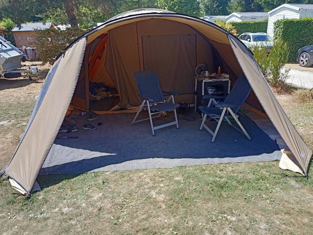 Falco Havik 4000 tent, Caravans en Kamperen, Tenten, Ophalen, Zo goed als nieuw, Tot en met 5