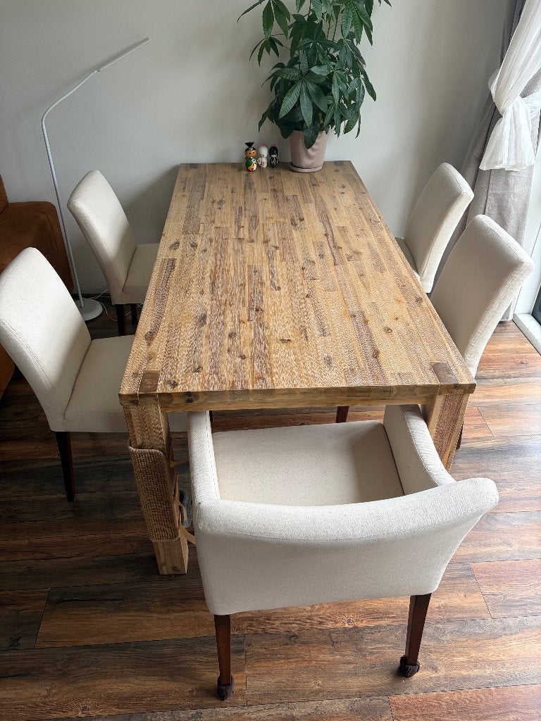 Robuste Eettafel Salzburg Pronto Wonen, Huis en Inrichting, Tafels | Eettafels, Ophalen, Gebruikt, 50 tot 100 cm, Vijf personen of meer