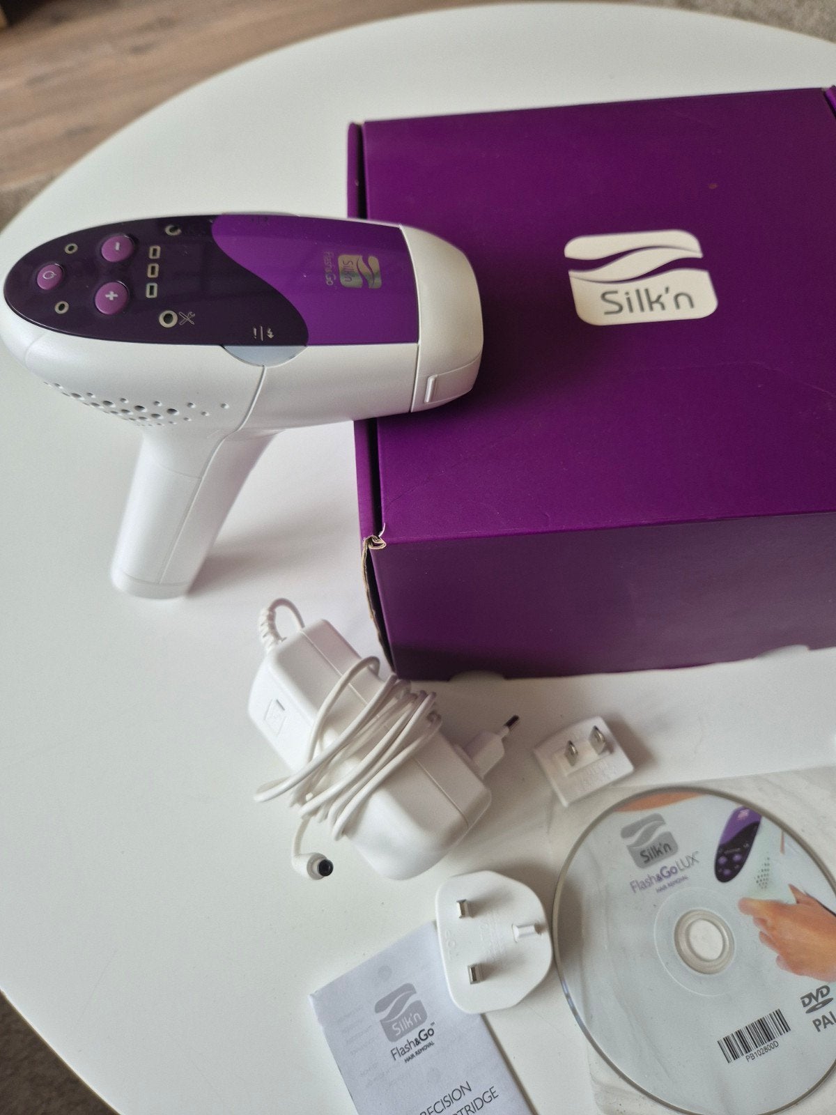 Silk'n Flash & Go IPL apparaat - Haarverwijdering, Ophalen of Verzenden, Zo goed als nieuw, Haarverzorging